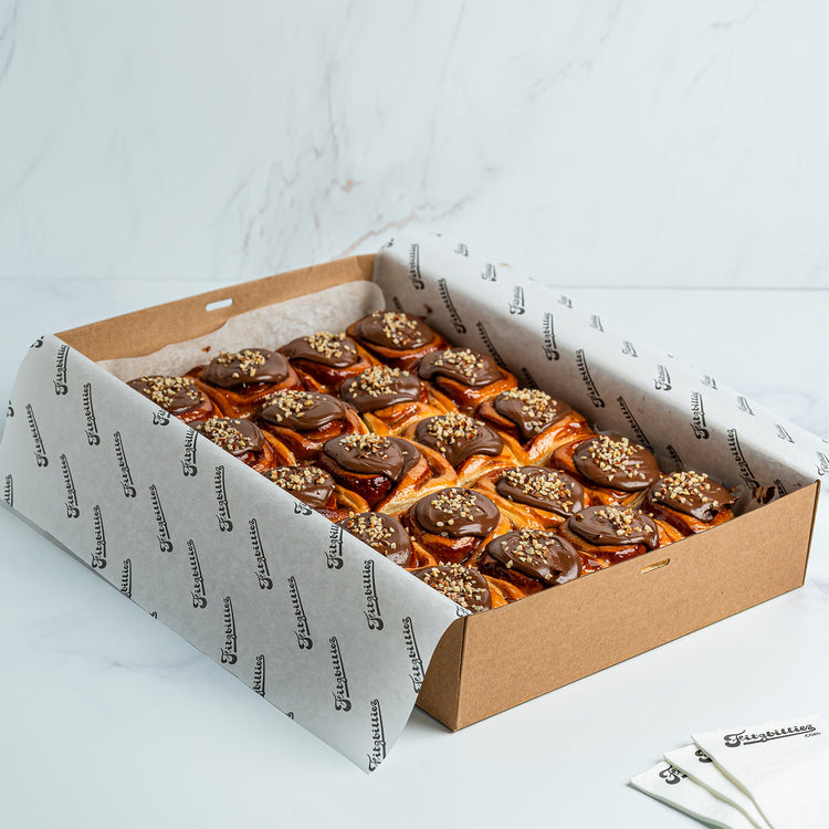 Tray of 20 Nutella buns