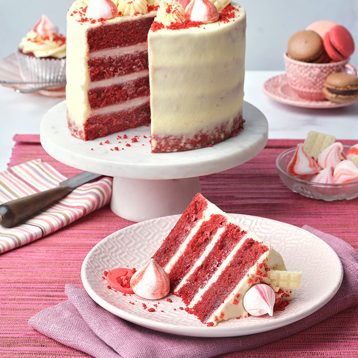 Fancy Red Velvet Cake