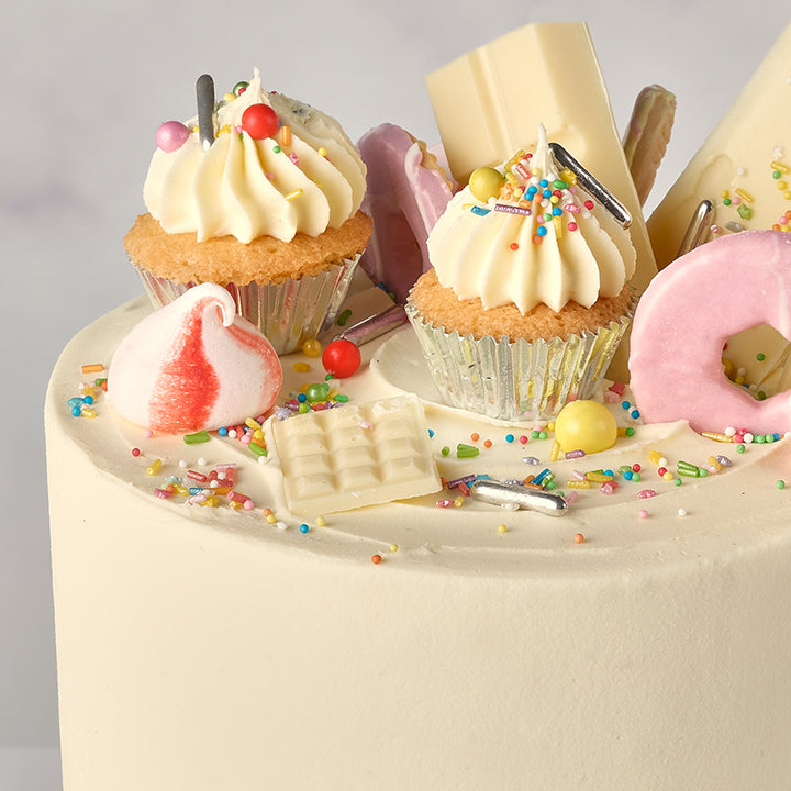 Vanilla Funfetti Cake