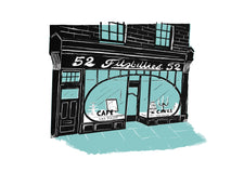Illustration of Fitzbillies Trumpington Street branch