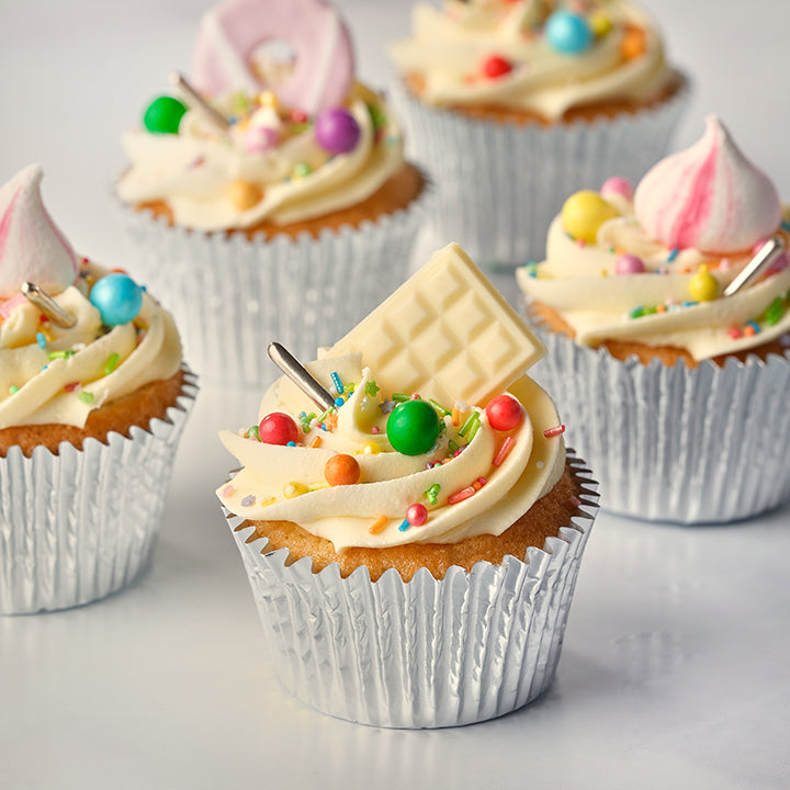 Vanilla Funfetti Cupcakes (Box of 6)