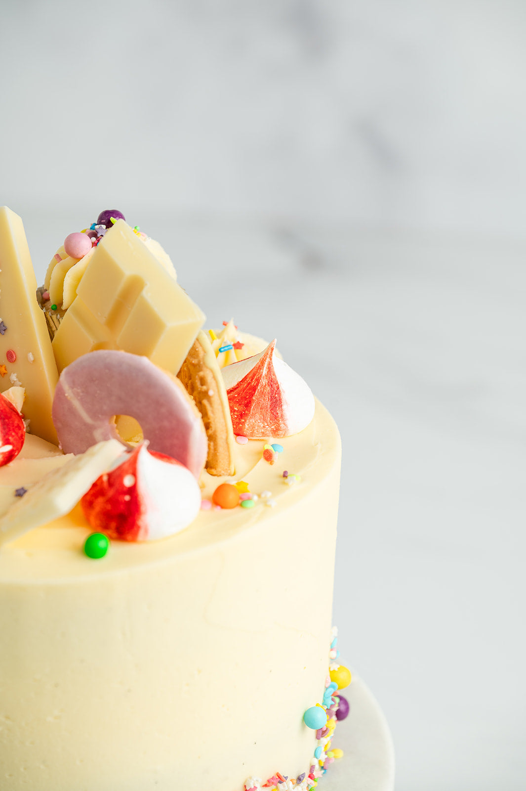 Vanilla Funfetti 2 Tier Cake