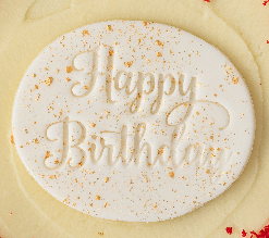 Cake Message Plaque