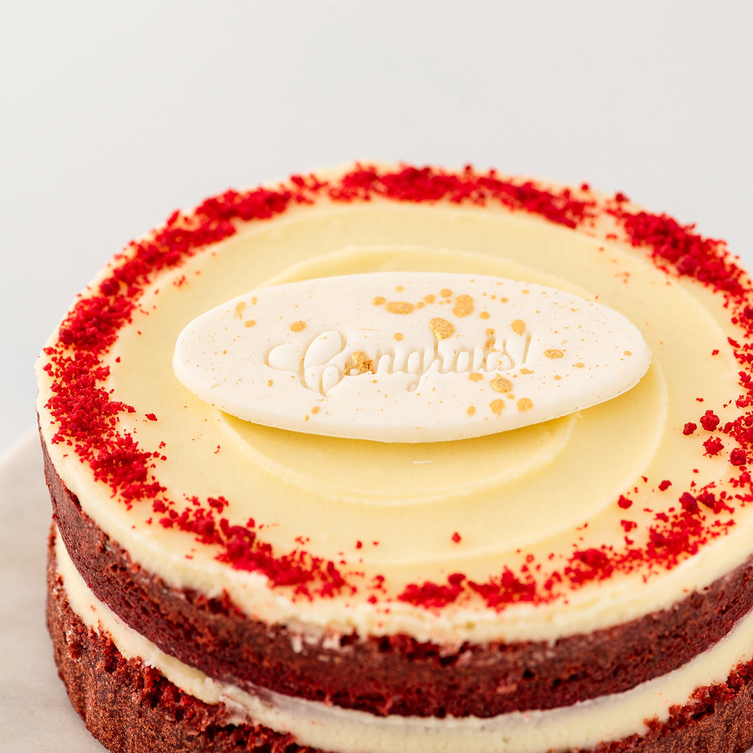 Red Velvet Postable Cake