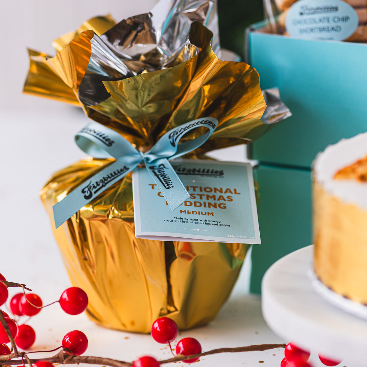 Medium Christmas Pudding (6-8 people)