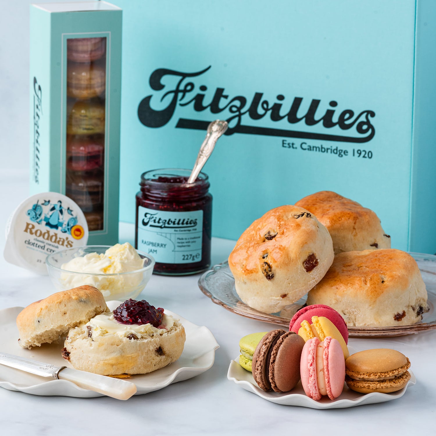 Fitzbillies Cream Tea for 4